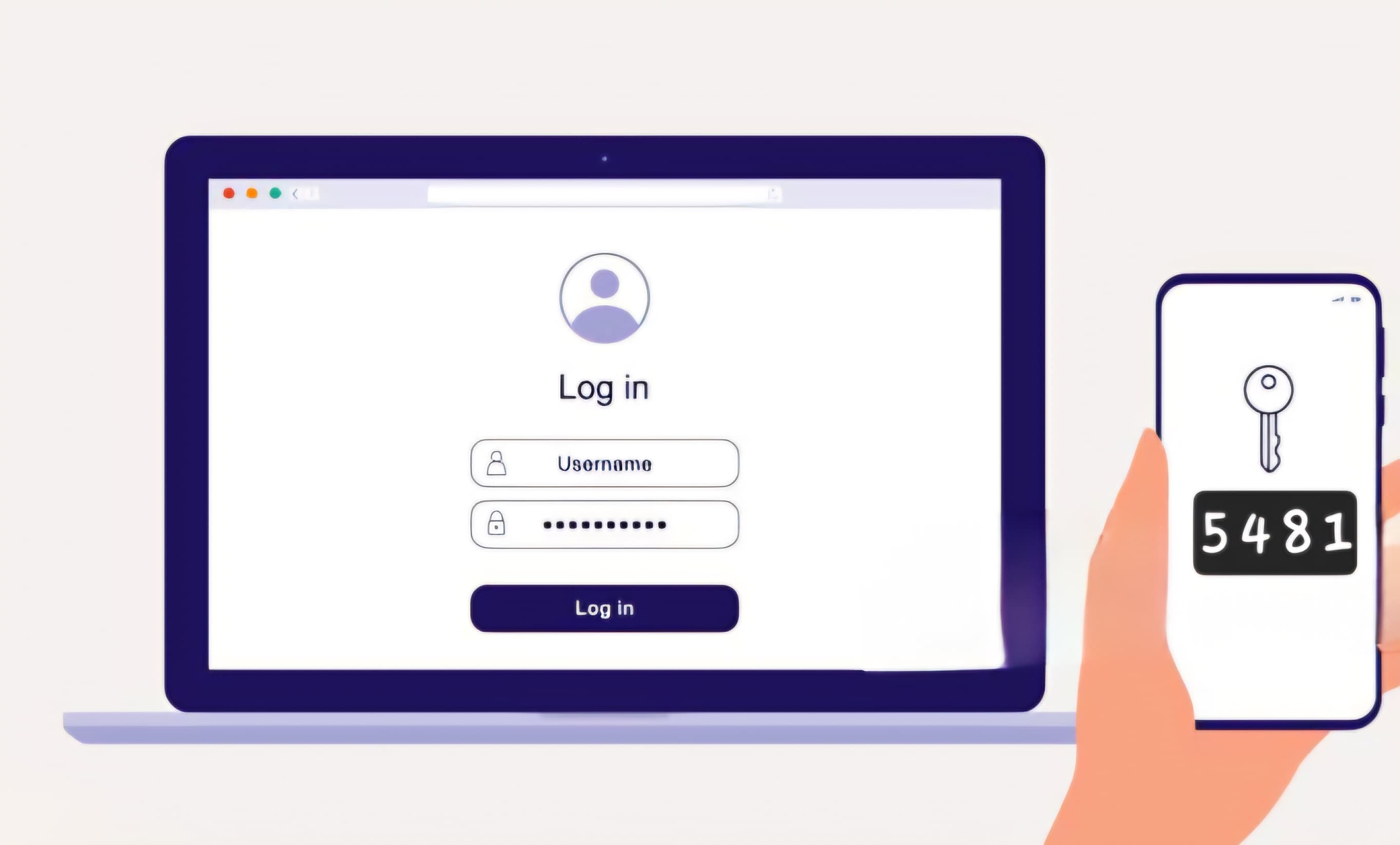 Two Factor Authentication:
Speed-bumping Hackers